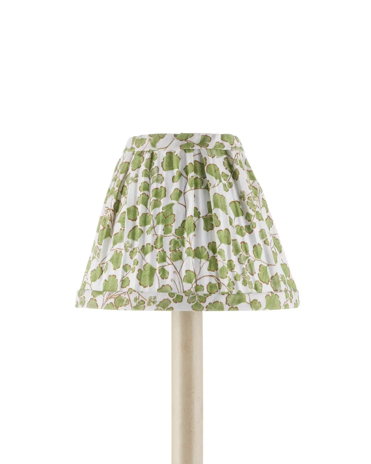 CURREY & COMPANY MAIDEN FERN GREEN TAPERED CHANDELIER SHADE | 0900-0045