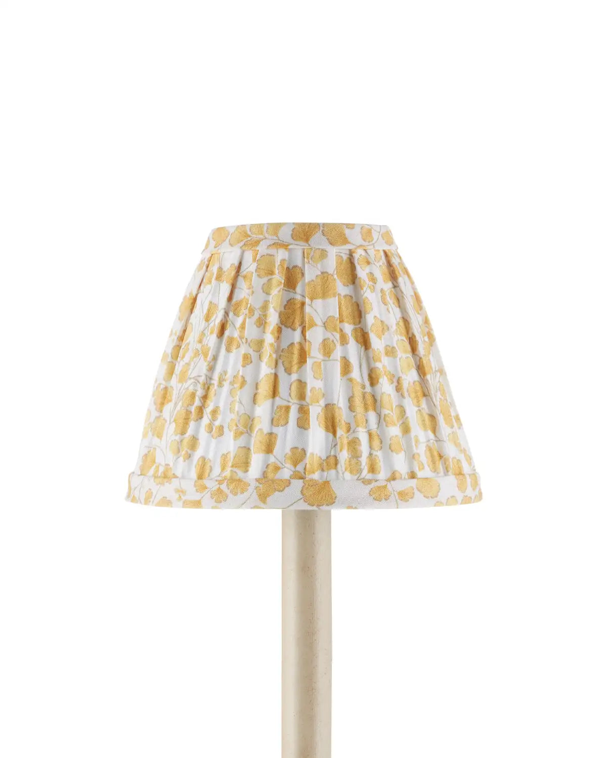 CURREY & COMPANY MAIDEN FERN YELLOW TAPERED CHANDELIER SHADE | 0900-0046