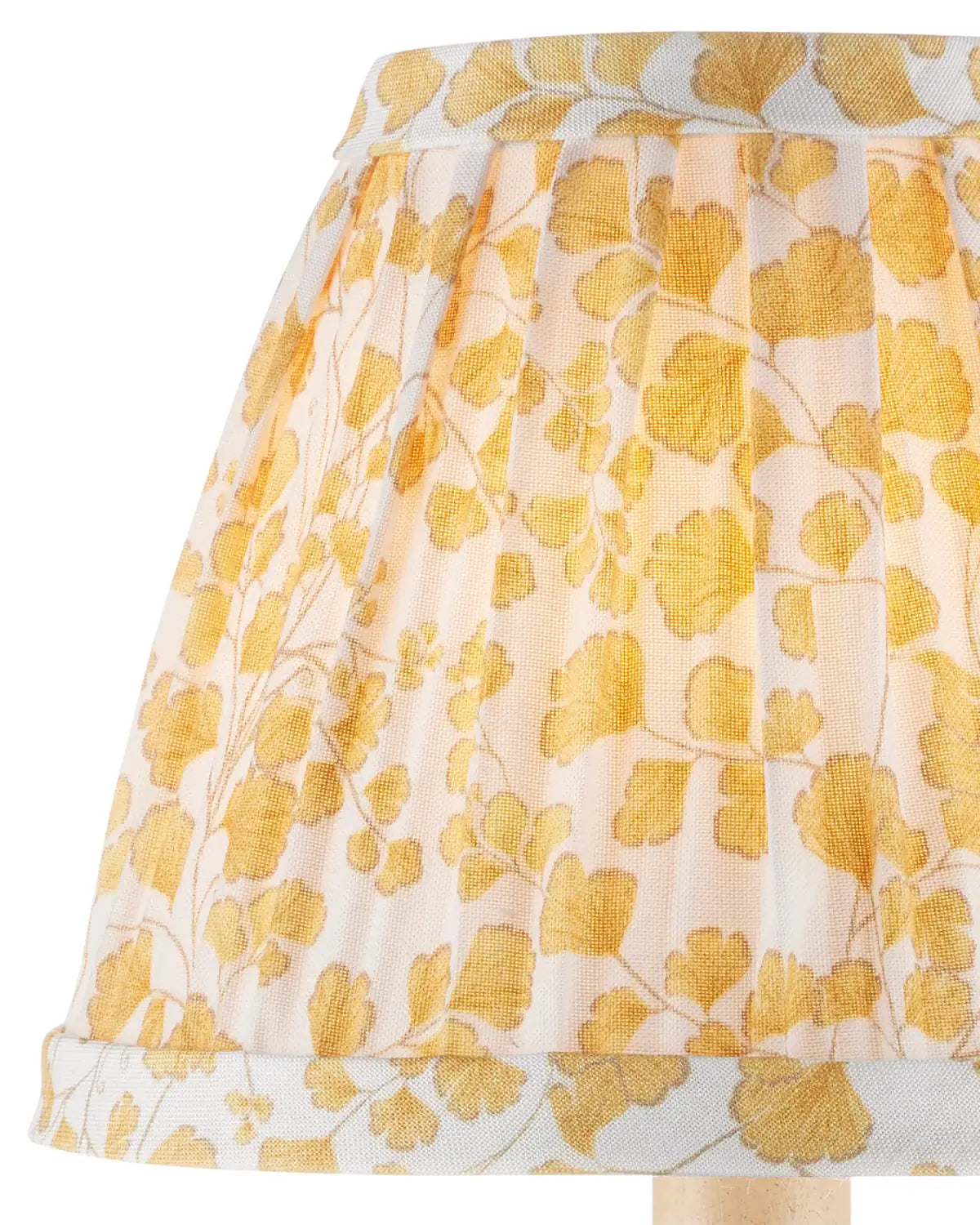 CURREY & COMPANY MAIDEN FERN YELLOW TAPERED CHANDELIER SHADE | 0900-0046