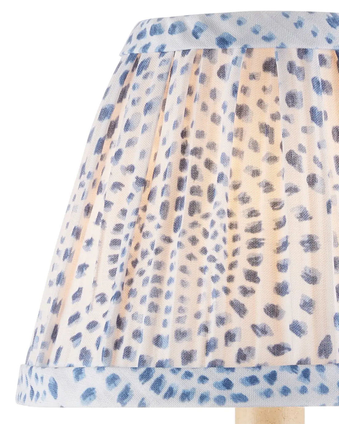 CURREY & COMPANY LENORE BLUE TAPERED CHANDELIER SHADE | 0900-0050