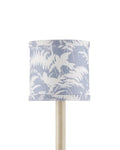 CURREY & COMPANY AVIARY DUSTY BLUE DRUM CHANDELIER SHADE | 0900-0056