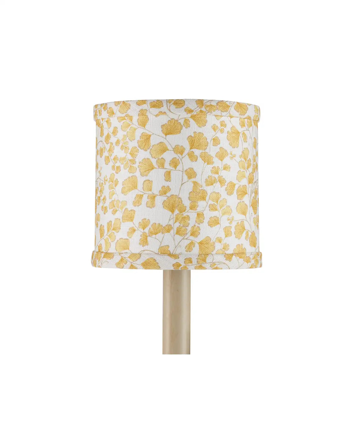 CURREY & COMPANY MAIDEN FERN YELLOW DRUM CHANDELIER SHADE | 0900-0058