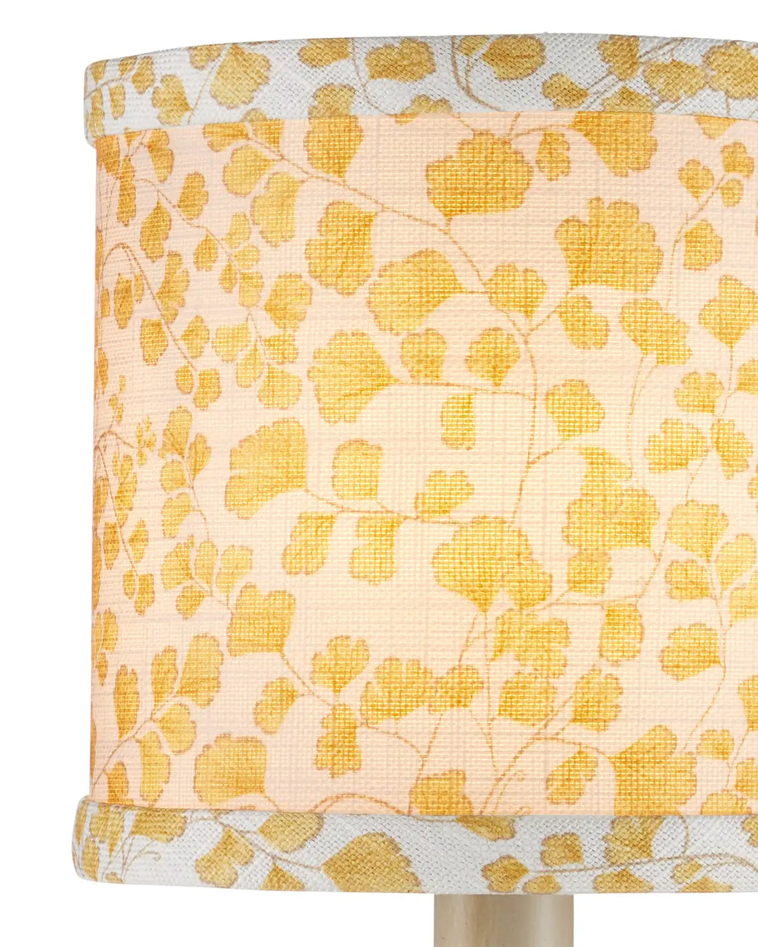 CURREY & COMPANY MAIDEN FERN YELLOW DRUM CHANDELIER SHADE | 0900-0058