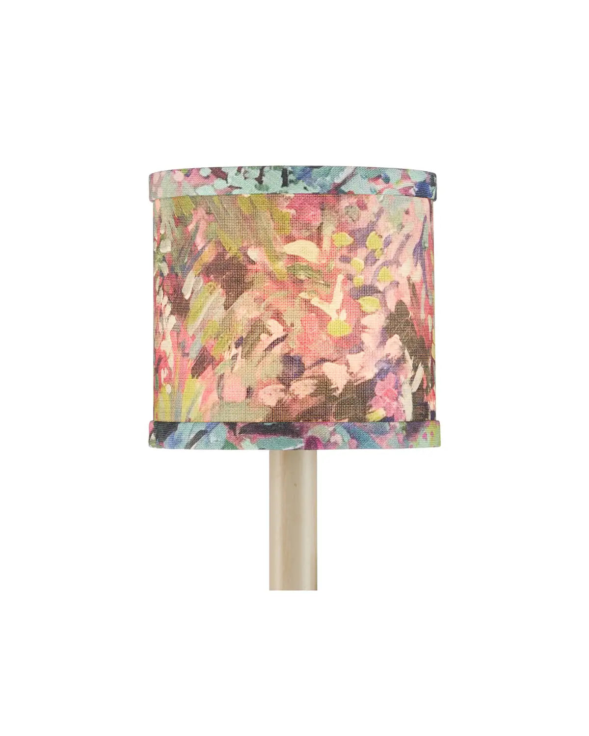 CURREY & COMPANY WILDFLOWER MAGENTA DRUM CHANDELIER SHADE | 0900-0059