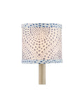 CURREY & COMPANY LENORE BLUE DRUM CHANDELIER SHADE | 0900-0063