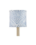 CURREY & COMPANY LENORE BLUE DRUM CHANDELIER SHADE | 0900-0063