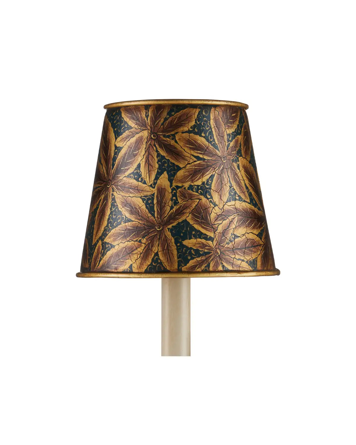 CURREY & COMPANY CASTAGNO BLUE TAPERED CHANDELIER SHADE | 0900-0071