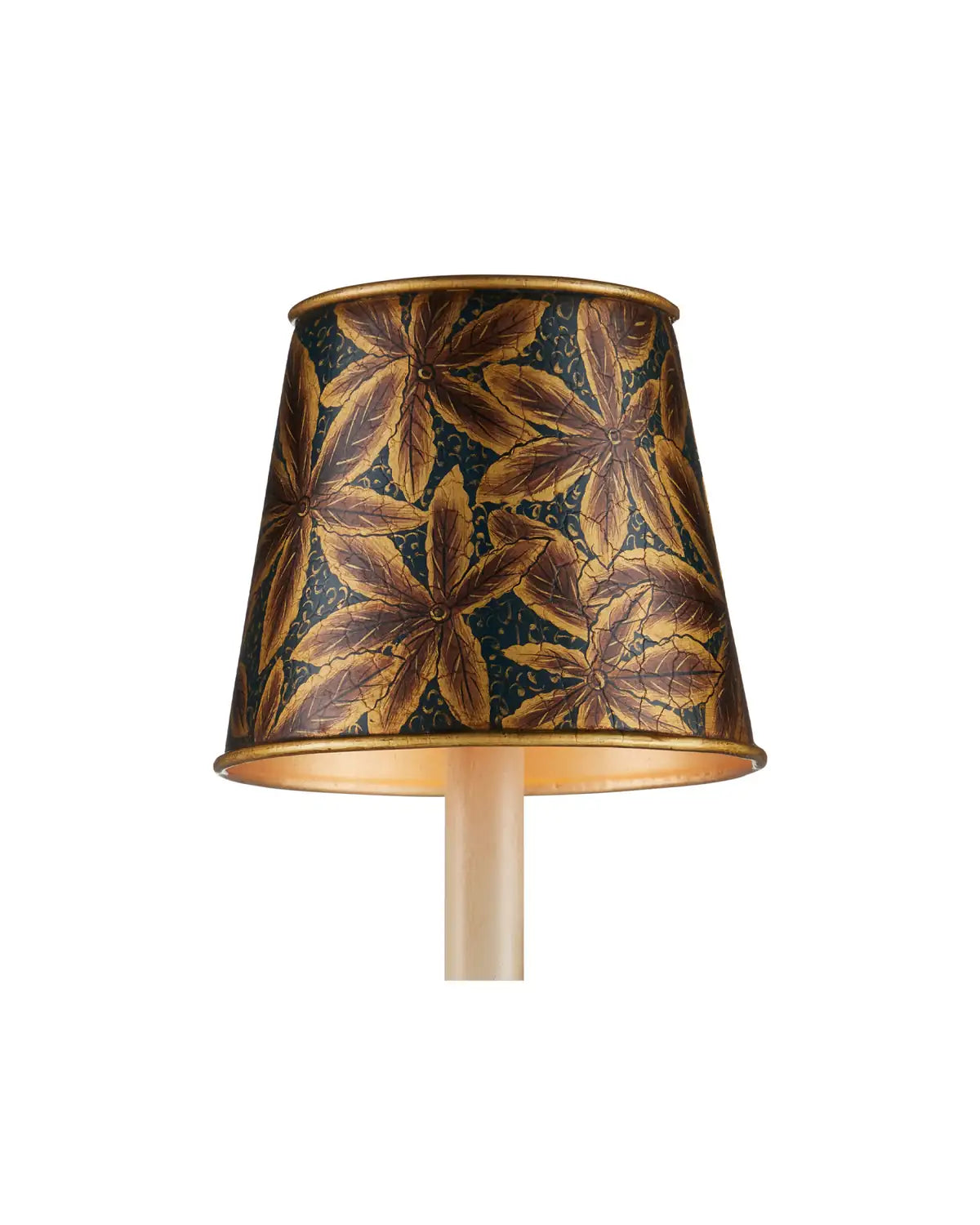 CURREY & COMPANY CASTAGNO BLUE TAPERED CHANDELIER SHADE | 0900-0071