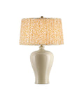 CURREY & COMPANY MAIDEN FERN YELLOW TAPERED LAMP SHADE | 0900-6002