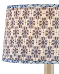 CURREY & COMPANY PEMBROOK BLUE TAPERED LAMP SHADE