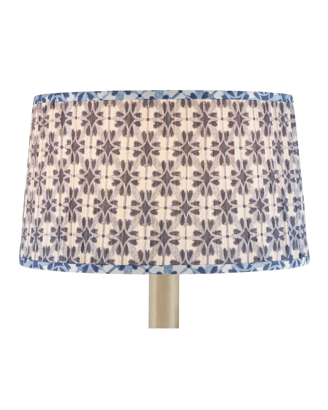 CURREY & COMPANY PEMBROOK BLUE TAPERED LAMP SHADE