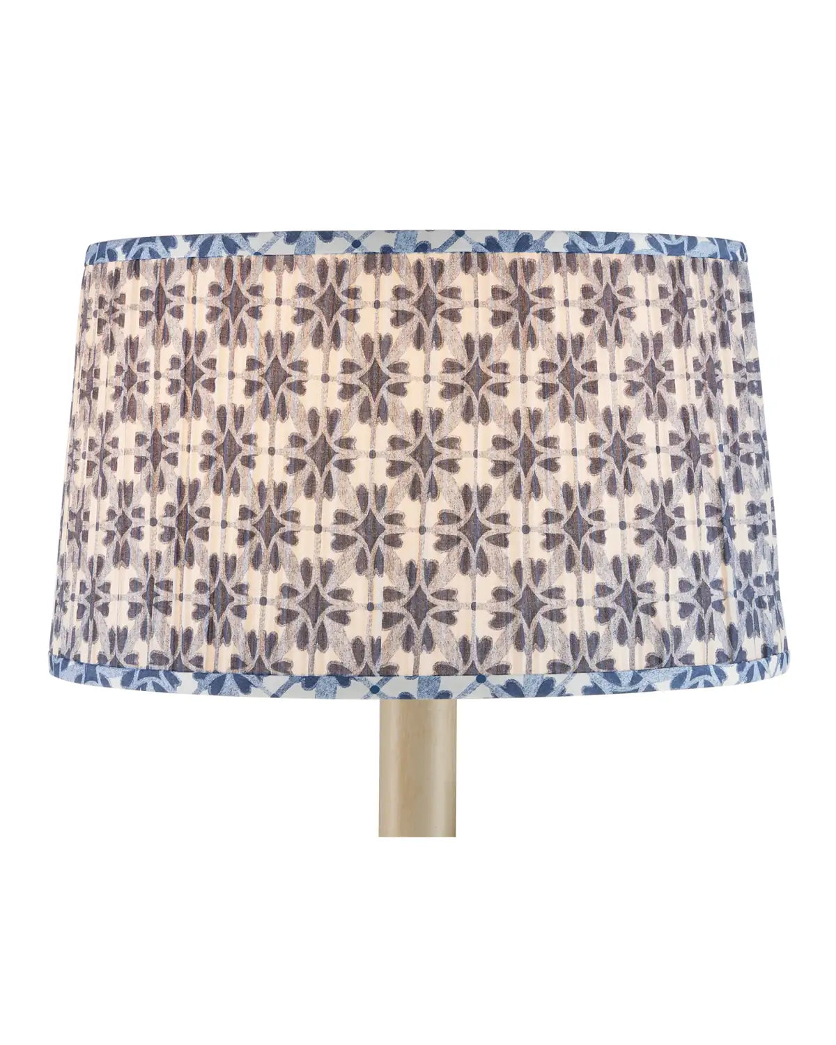 CURREY & COMPANY PEMBROOK BLUE TAPERED LAMP SHADE