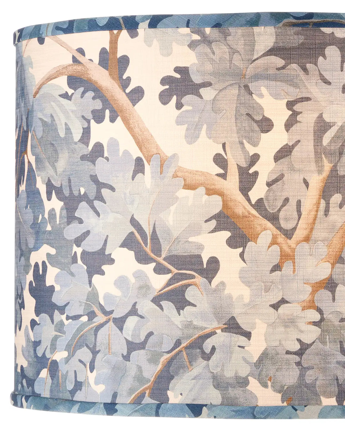CURREY & COMPANY WOODLAND BLUE DRUM LAMP SHADE | 0900-6011