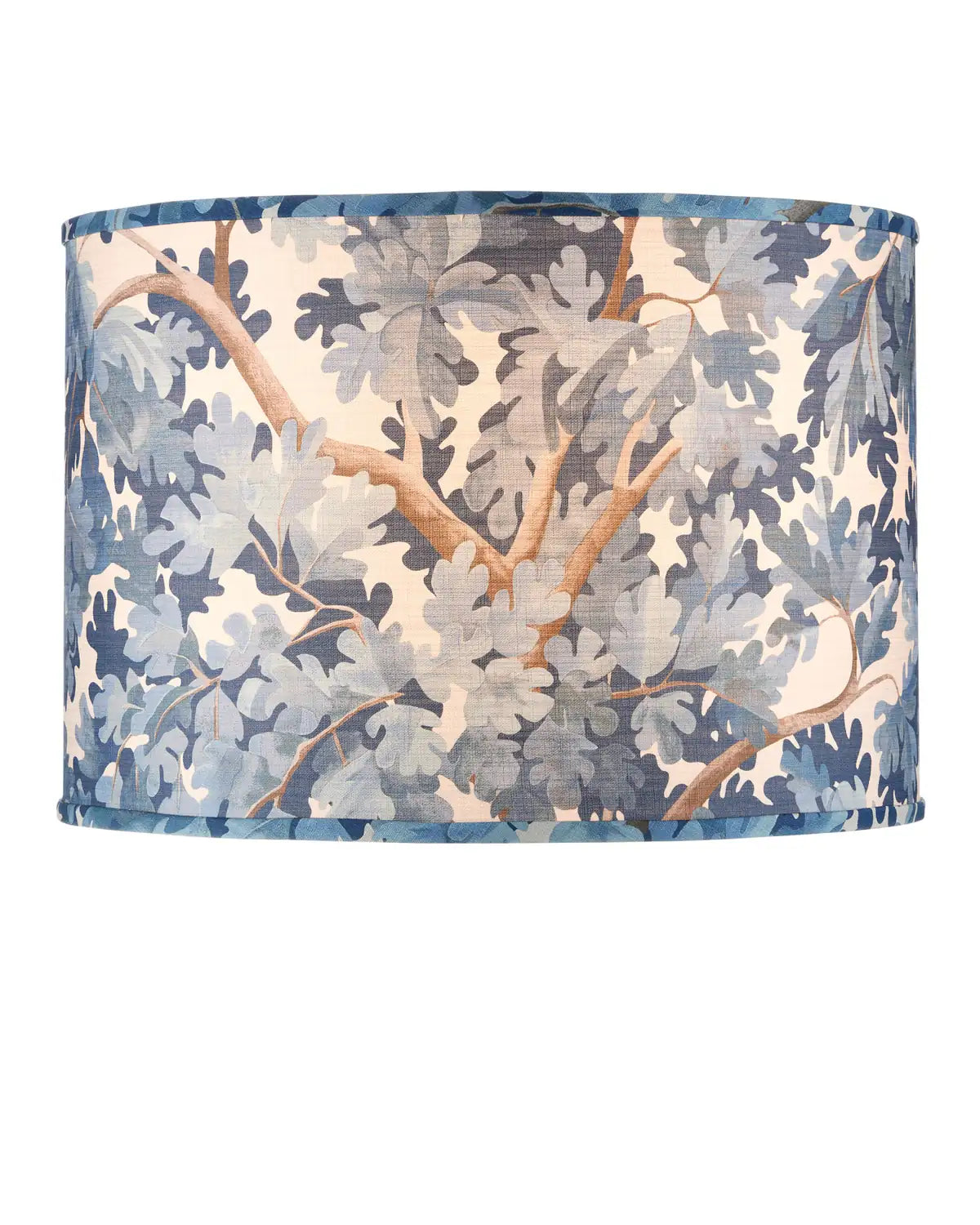 CURREY & COMPANY WOODLAND BLUE DRUM LAMP SHADE | 0900-6011