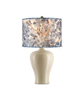CURREY & COMPANY WOODLAND BLUE DRUM LAMP SHADE | 0900-6011