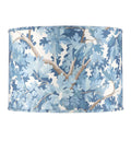 CURREY & COMPANY WOODLAND BLUE DRUM LAMP SHADE | 0900-6011