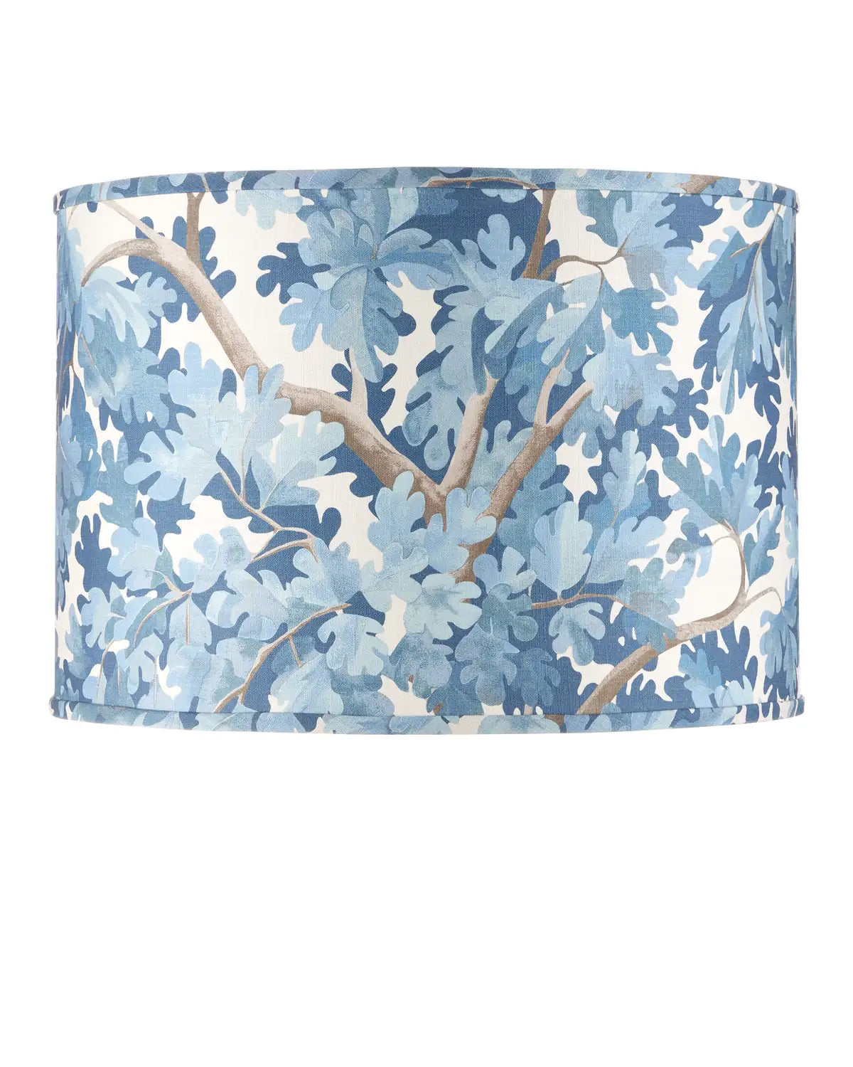 CURREY & COMPANY WOODLAND BLUE DRUM LAMP SHADE | 0900-6011