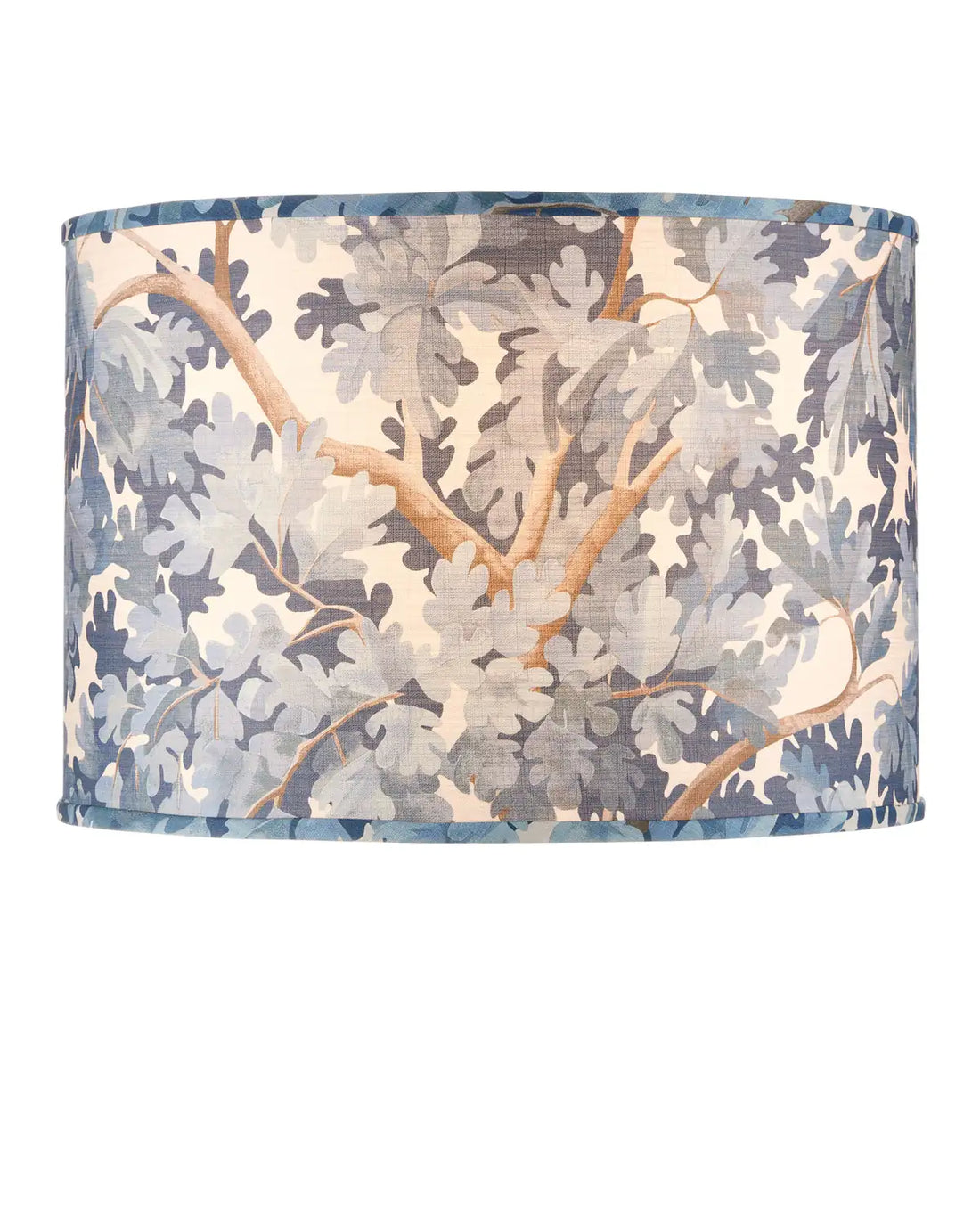 CURREY & COMPANY WOODLAND BLUE DRUM LAMP SHADE | 0900-6011