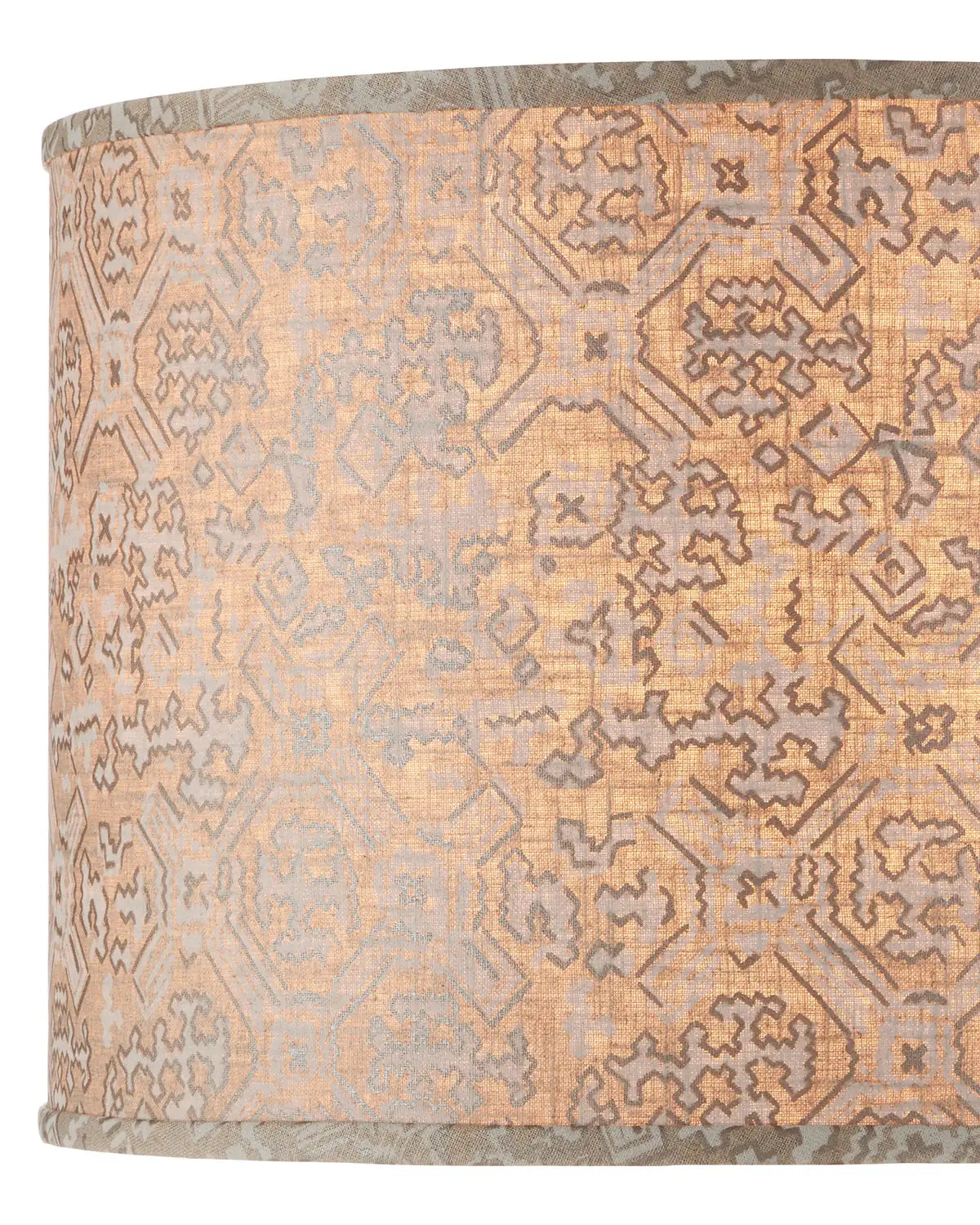 CURREY & COMPANY NOMAD BEIGE DRUM LAMP SHADE | 0900-6013