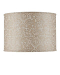 CURREY & COMPANY NOMAD BEIGE DRUM LAMP SHADE | 0900-6013