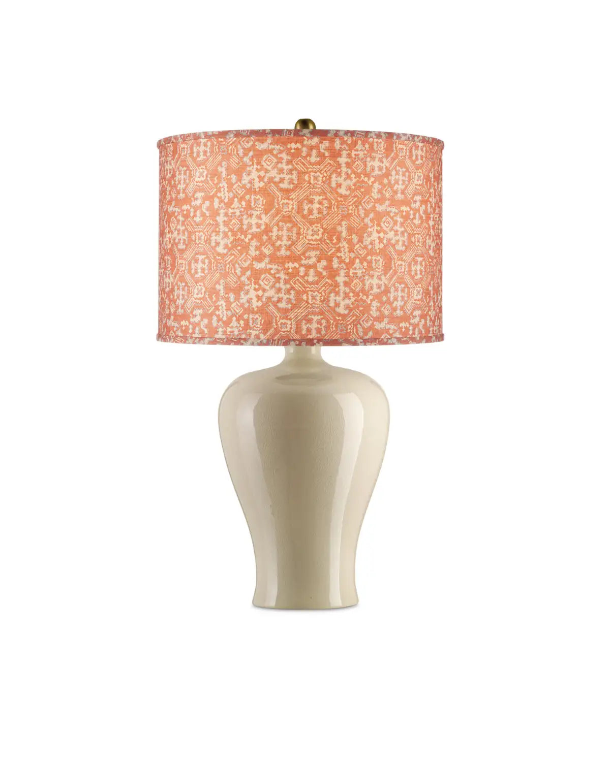CURREY & COMPANY NOMAD TERRACOTTA DRUM LAMP SHADE | 0900-6014