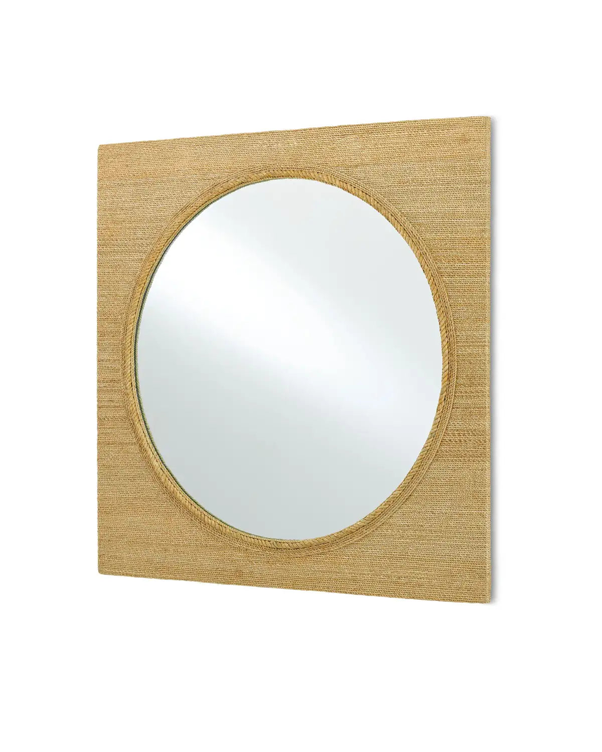 CURREY & COMPANY, TISBURY SQUARE ROPE MIRROR, MIRRORS