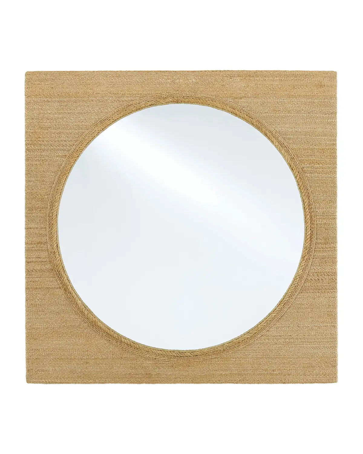CURREY & COMPANY, TISBURY SQUARE ROPE MIRROR, MIRRORS