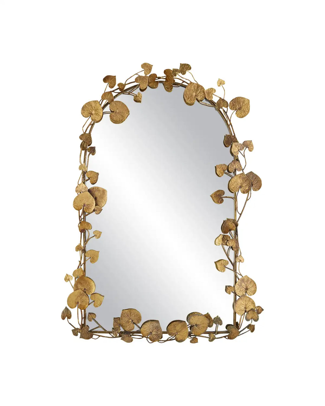 CURREY & COMPANY, VINNA ARCH LEAVES MIRROR, MIRRORS