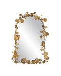 CURREY & COMPANY, VINNA ARCH LEAVES MIRROR, MIRRORS
