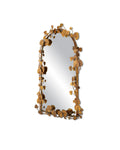 CURREY & COMPANY, VINNA ARCH LEAVES MIRROR, MIRRORS