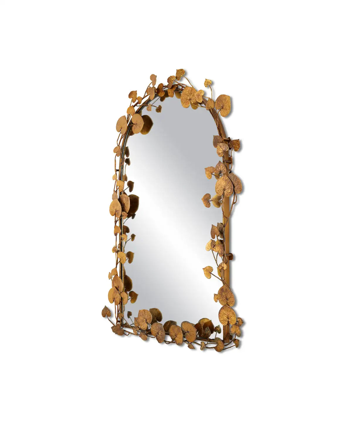 CURREY & COMPANY, VINNA ARCH LEAVES MIRROR, MIRRORS