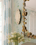 CURREY & COMPANY, VINNA ARCH LEAVES MIRROR, MIRRORS