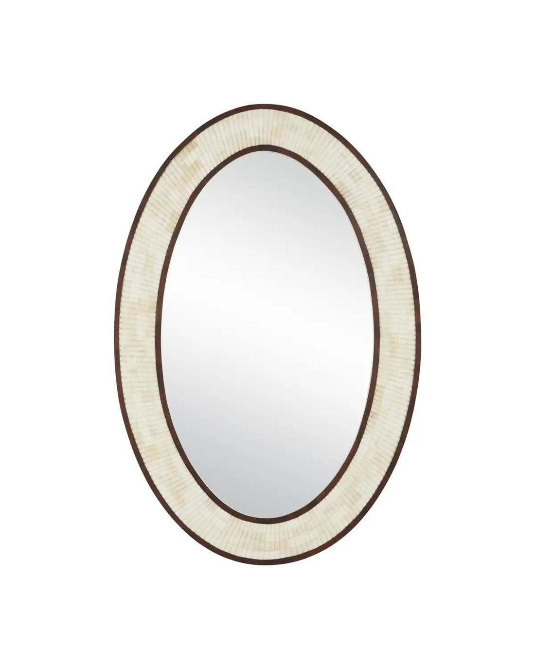 CURREY & COMPANY, ANDAR OVAL MIRROR, MIRRORS