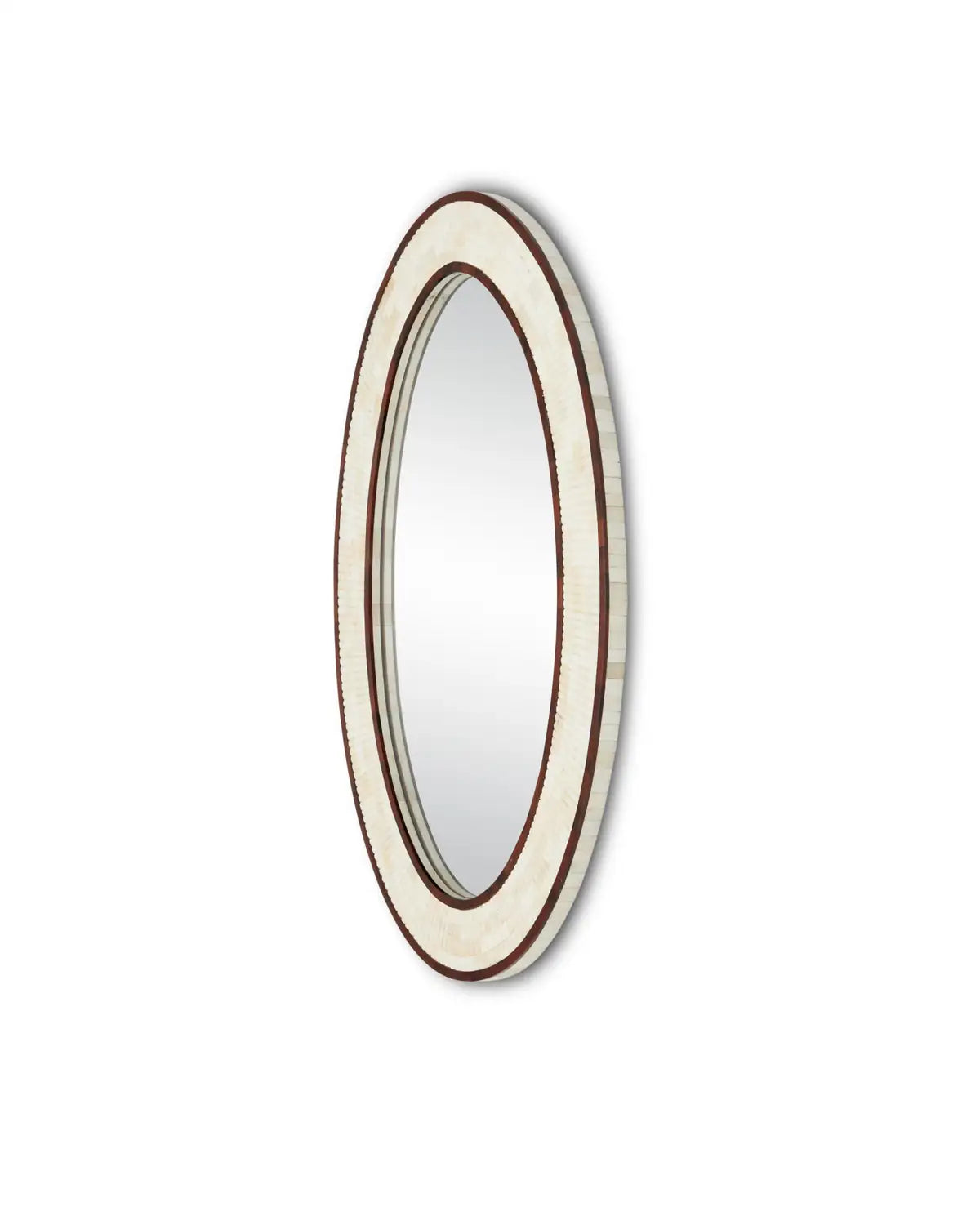 CURREY & COMPANY, ANDAR OVAL MIRROR, MIRRORS