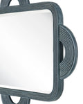 CURREY & COMPANY, SANTOS VINTAGE NAVY MIRROR, MIRRORS