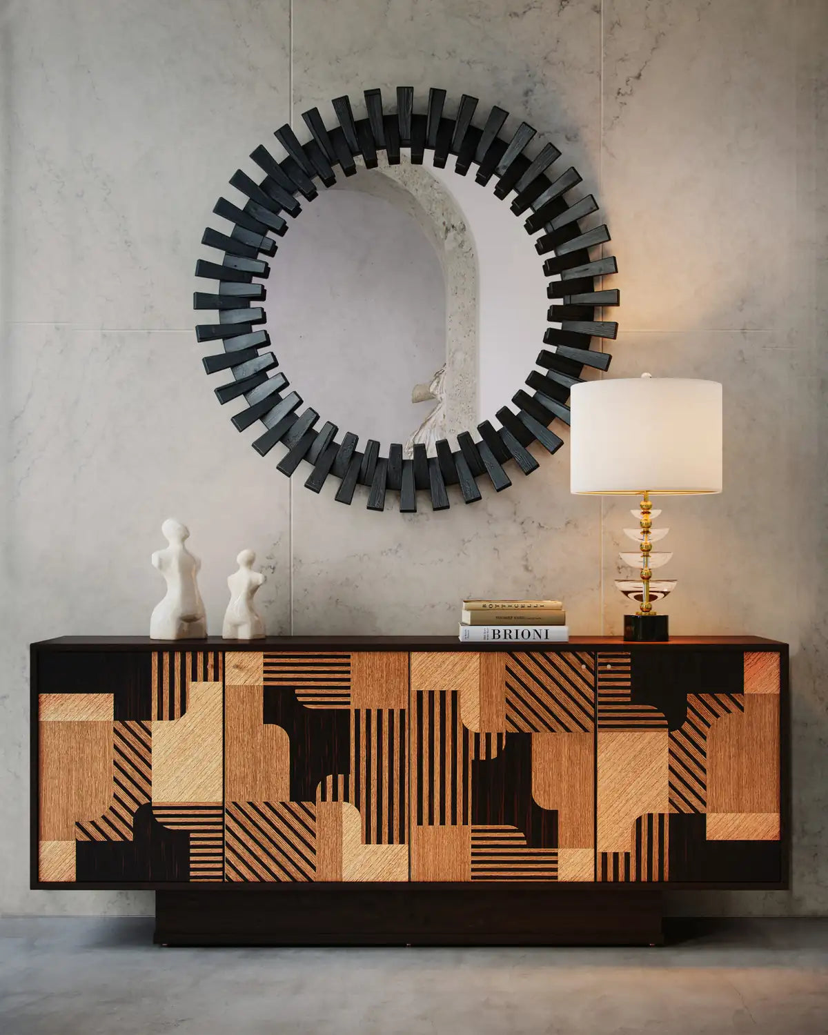 CURREY & COMPANY, DIZA MIRROR, MIRRORS