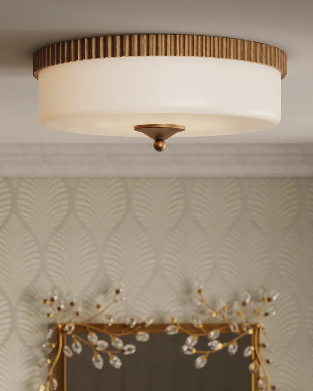 CURREY & COMPANY, FORGET-ME-NOT MIRROR, MIRRORS