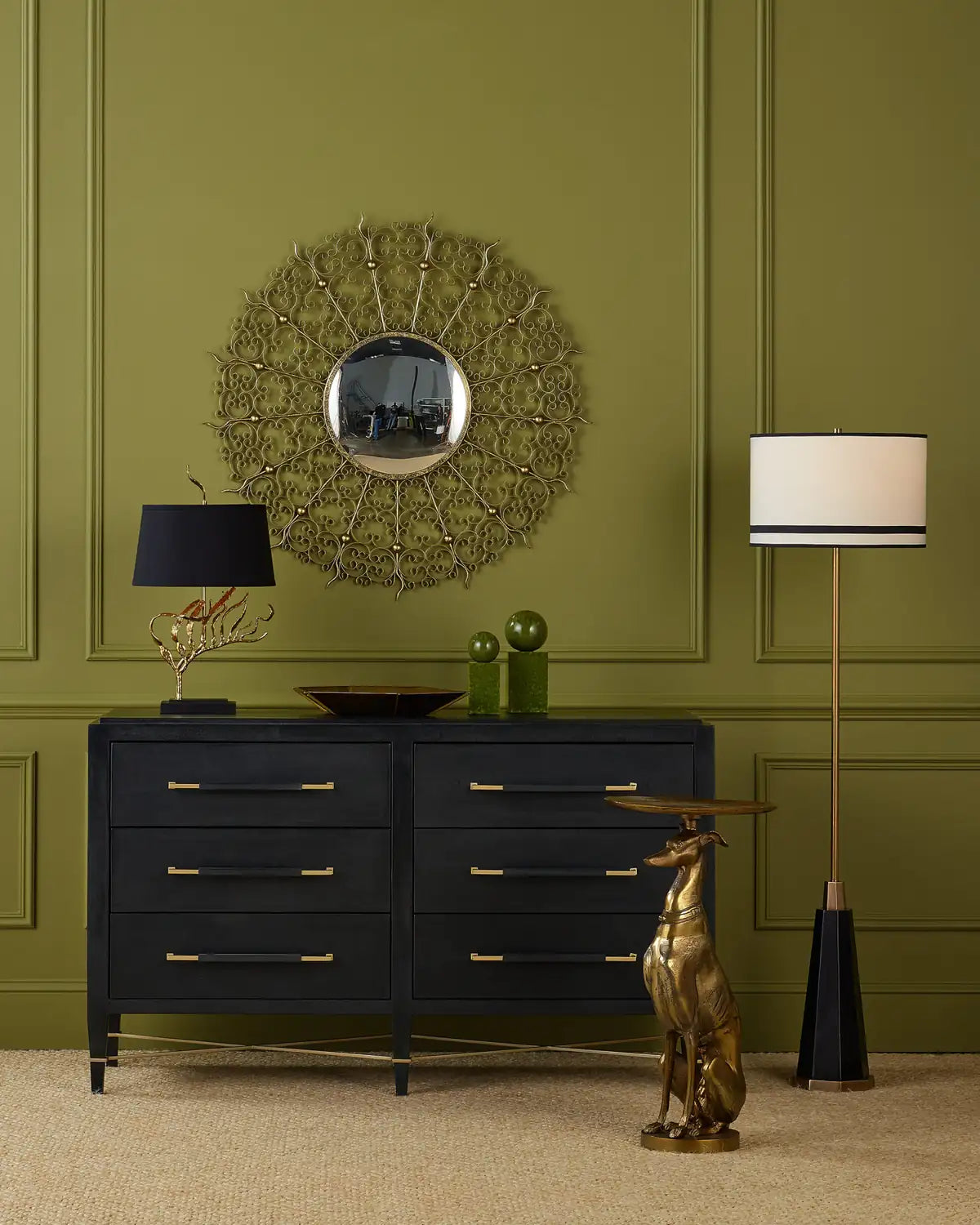 CURREY & COMPANY, LEVAIN MIRROR, MIRRORS