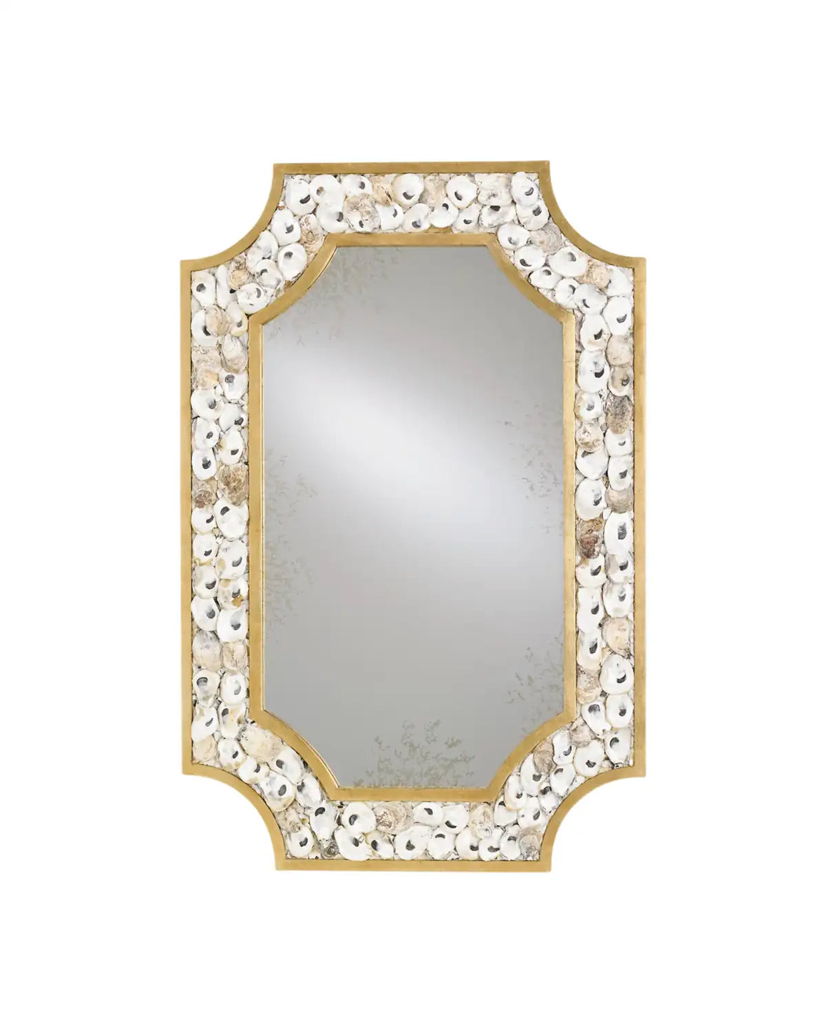 CURREY & COMPANY, MARGATE OYSTER SHELL MIRROR, MIRRORS