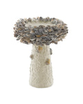 CURREY & COMPANY OYSTER SHELL BIRD BATH - Decorative Accents