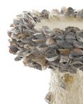 CURREY & COMPANY OYSTER SHELL BIRD BATH - Decorative Accents