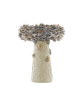 CURREY & COMPANY OYSTER SHELL BIRD BATH - Decorative Accents