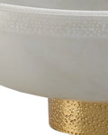 CURREY & COMPANY VALOR MARBLE BOWL - Decorative Accents