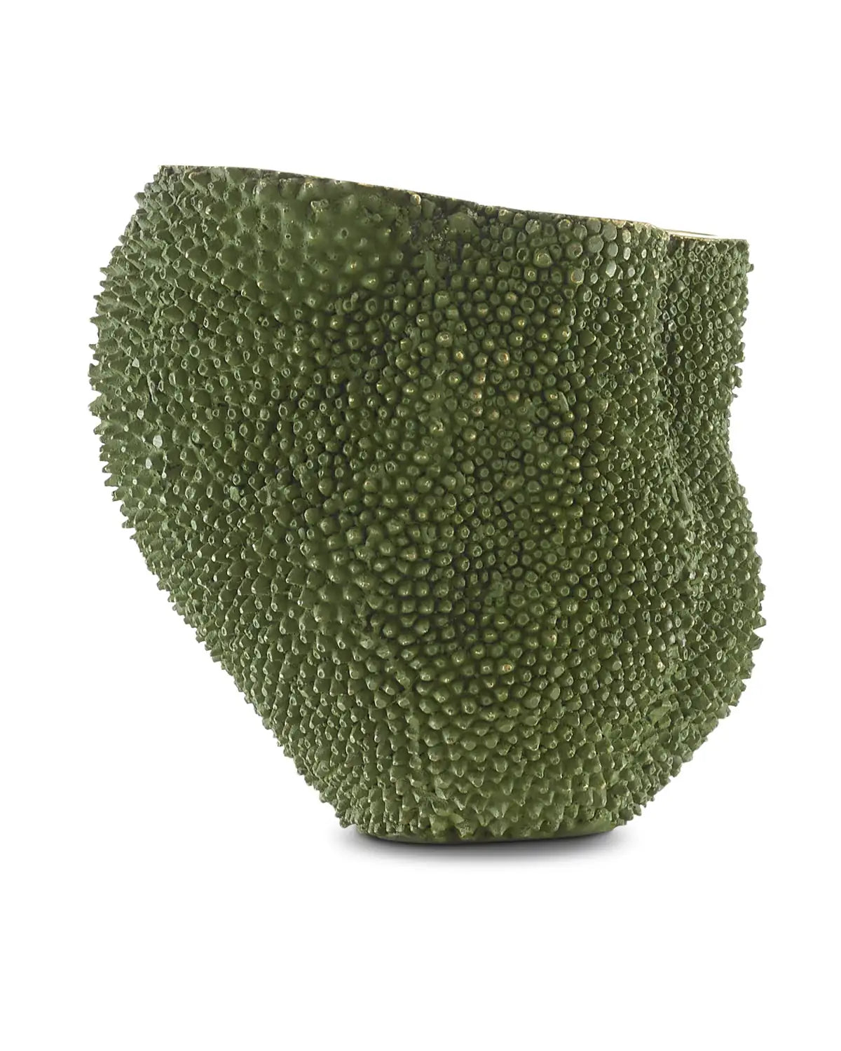 CURREY & COMPANY JACKFRUIT GREEN VASE - Decorative Accents
