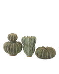 CURREY & COMPANY SUNKEN BOAT SWIRL GREEN VASE - Decorative Accents
