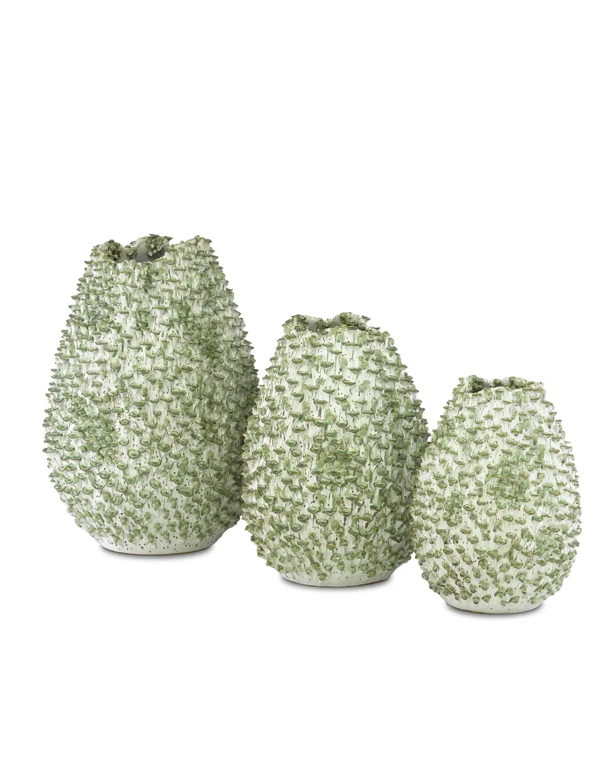 CURREY & COMPANY MILIONE GREEN VASE - Decorative Accents