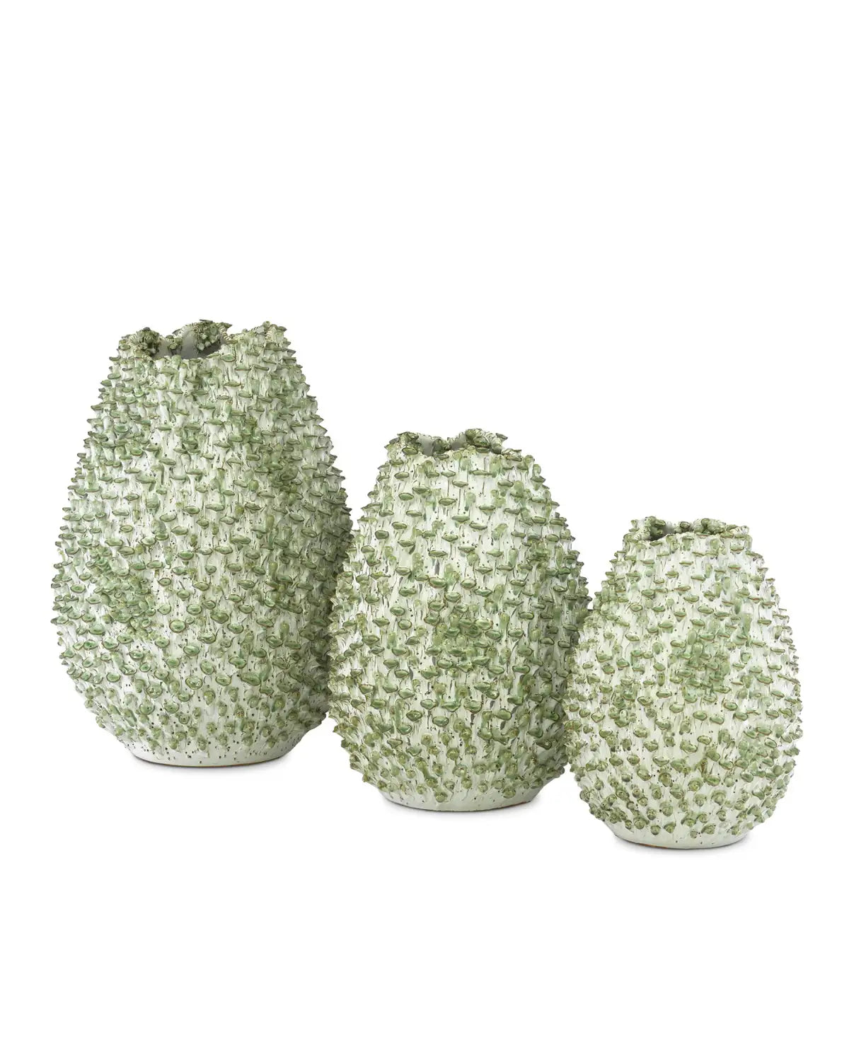 CURREY & COMPANY MILIONE GREEN VASE - Decorative Accents