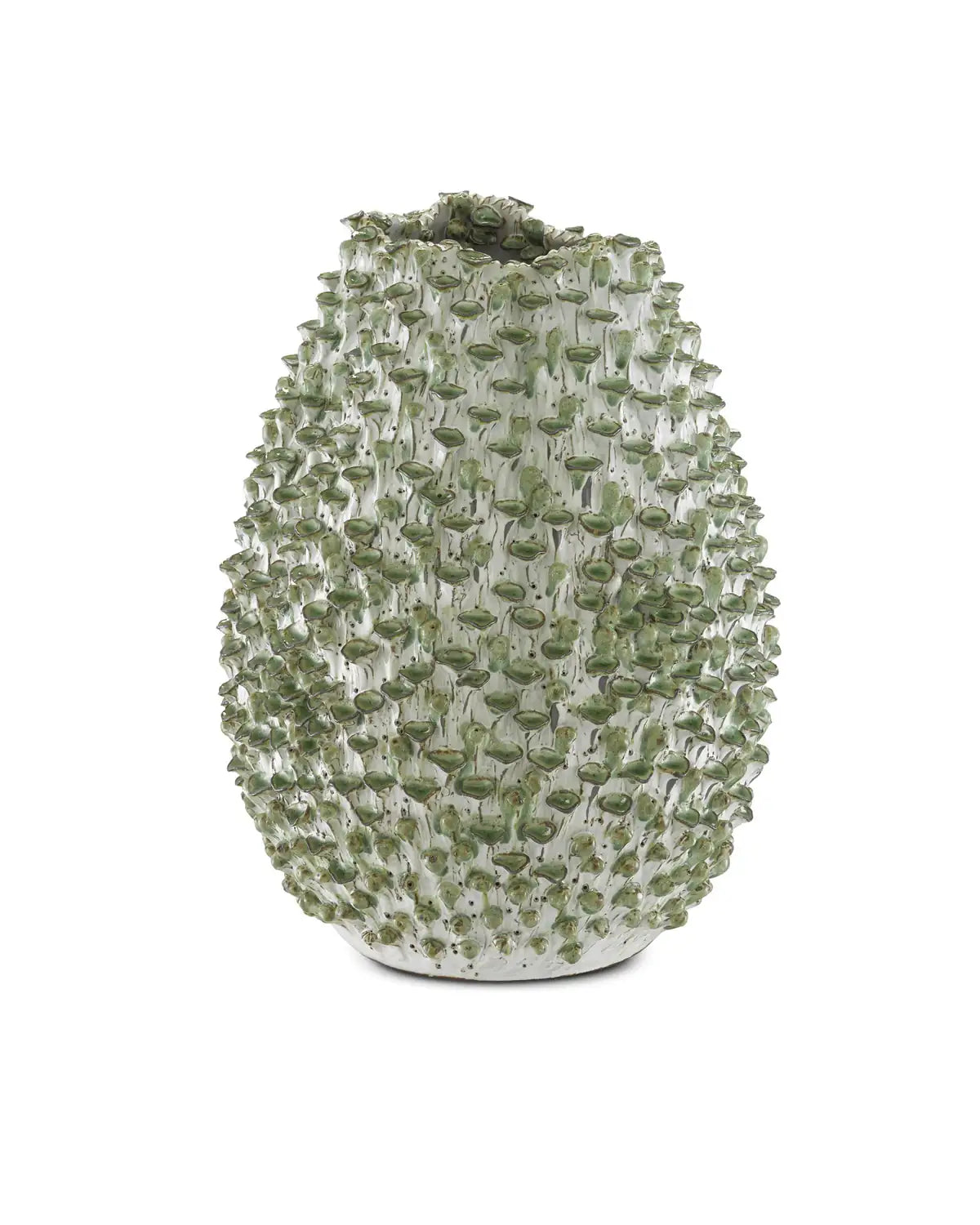 CURREY & COMPANY MILIONE GREEN VASE - Decorative Accents