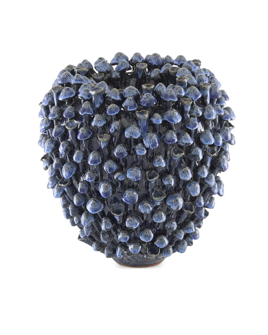 CURREY & COMPANY MANITAPI BLUE VASE - Decorative Accents