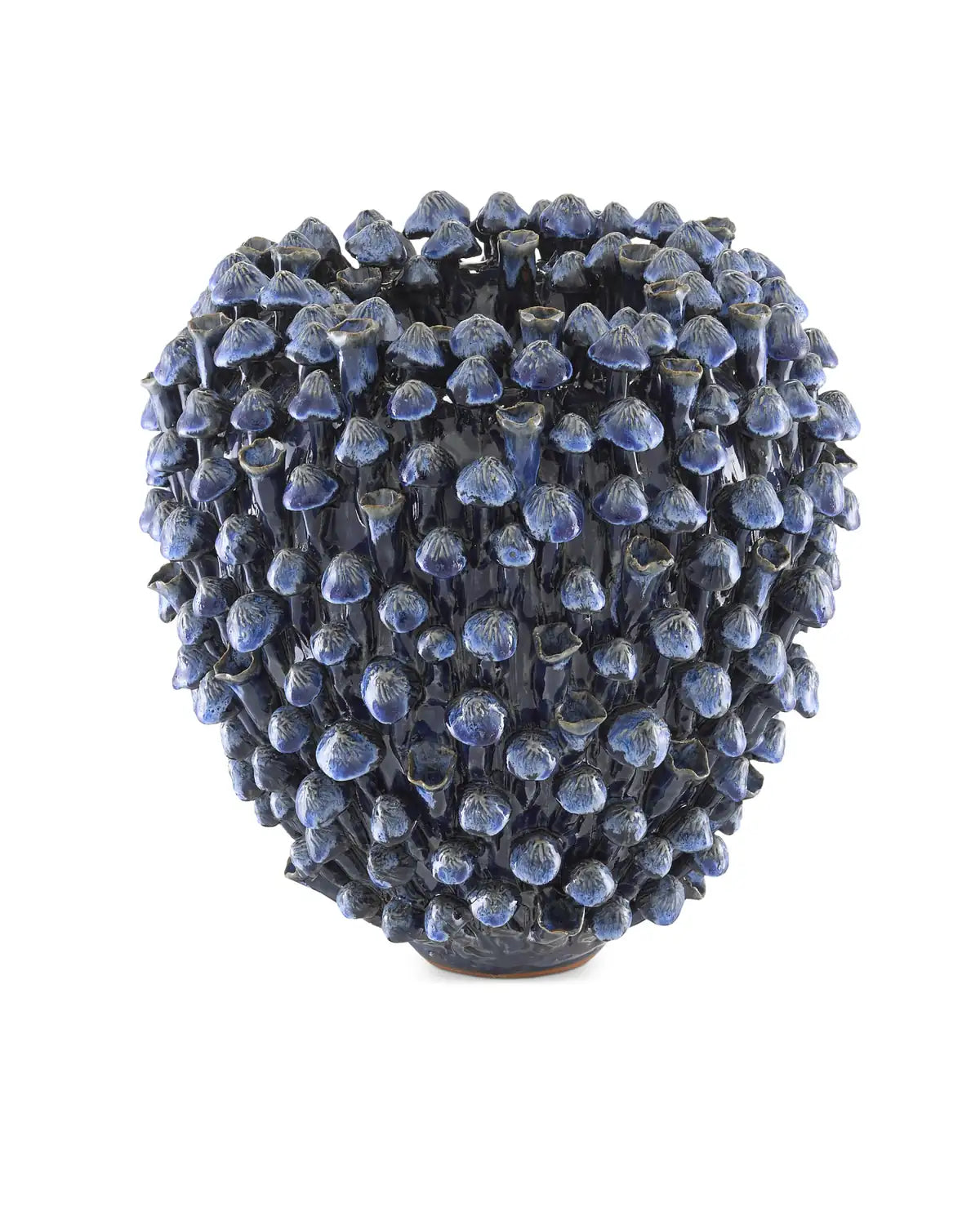 CURREY & COMPANY MANITAPI BLUE VASE - Decorative Accents